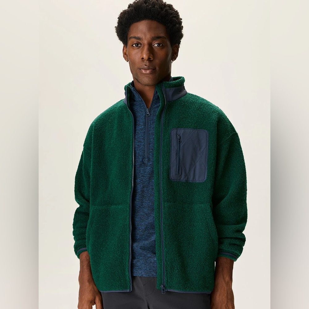 NWT Outdoor Voices Megafleece Full Zip (Size S)